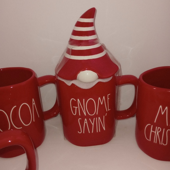 Rae Dunn Christmas Mugs Set - Picture 3 of 6